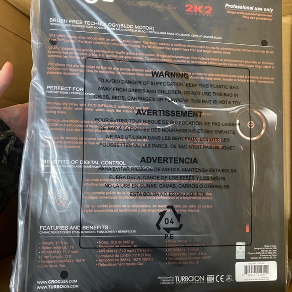 NEW Croc USA 2K2 INFRARED DRYER